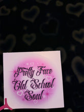 Load image into Gallery viewer, Pretty Face Old School Soul Airbrush Sticker
