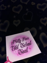 Load image into Gallery viewer, Pretty Face Old School Soul Airbrush Sticker
